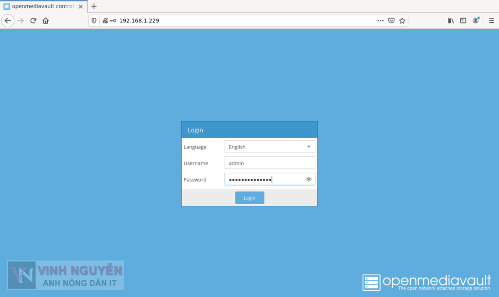 Hướng dẫn cài đặt OpenMediaVault (OMV)