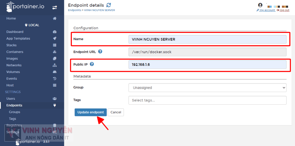 Cài đặt Portainer trên Synology NAS