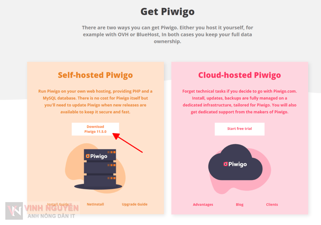 Hướng dẫn cài đặt Piwigo trên Synology NAS