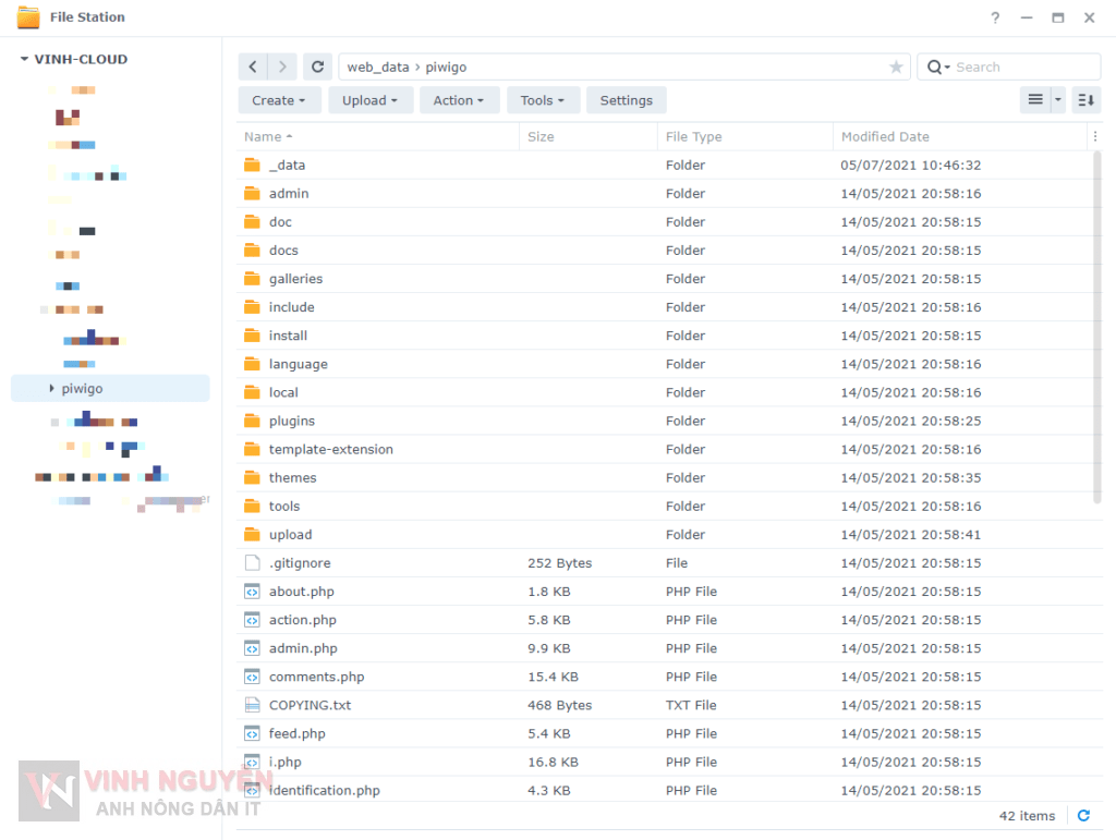 Hướng dẫn cài đặt Piwigo trên Synology NAS