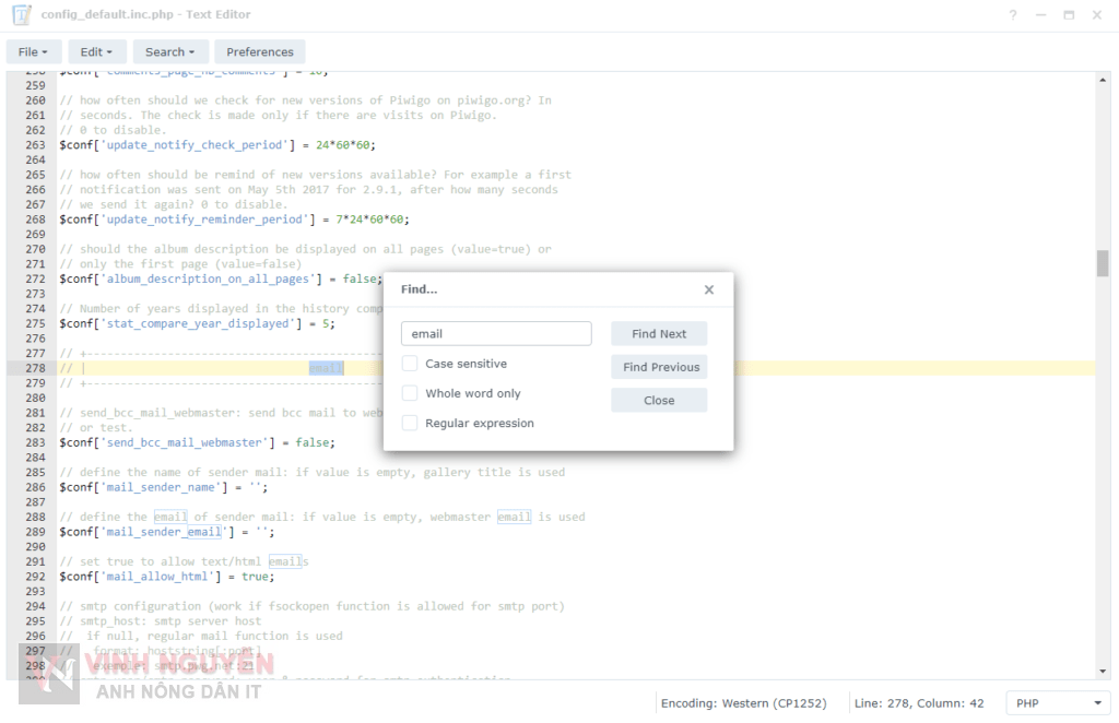 Hướng dẫn cài đặt Piwigo trên Synology NAS