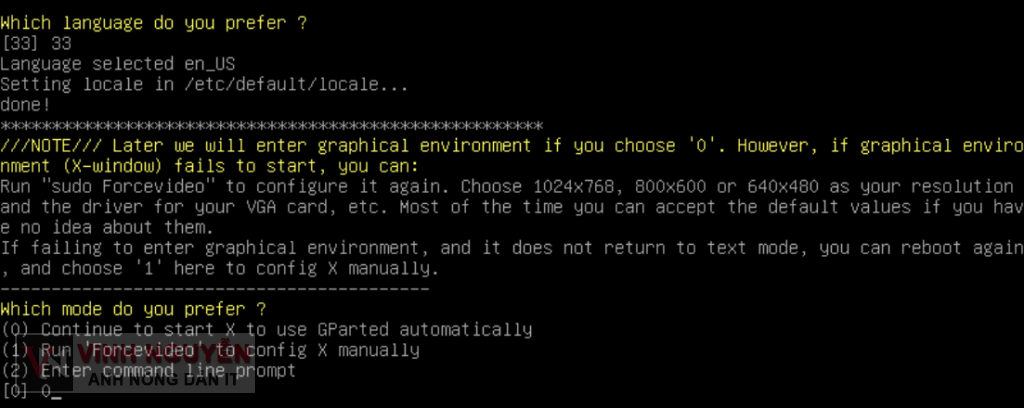 OpenMediaVault (OMV) GParted