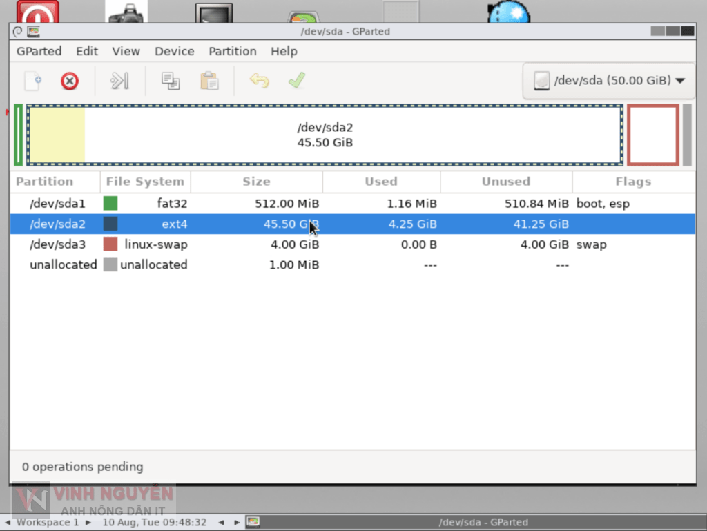 OpenMediaVault (OMV) GParted