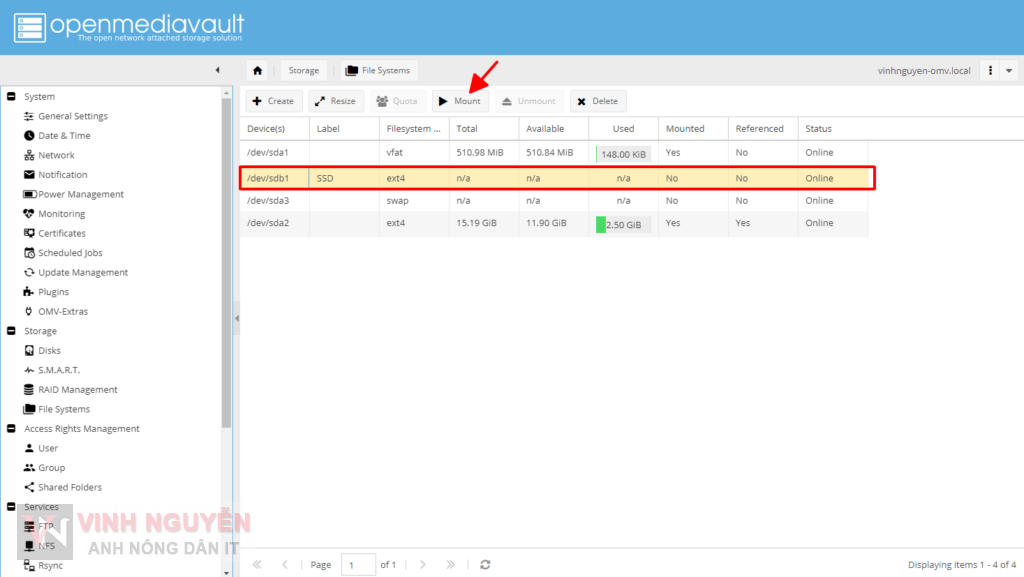 OpenMediaVault (OMV) RAID