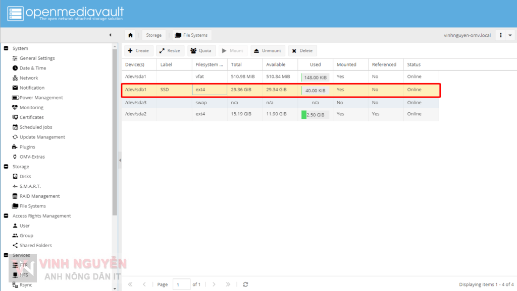 OpenMediaVault (OMV) RAID