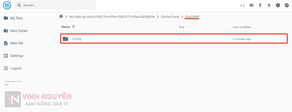 Openmediavault (OMV) - DuckDNS