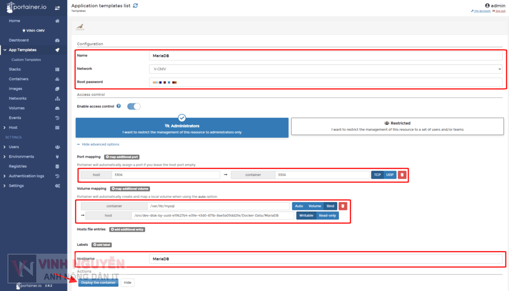 OpenMediaVault (OMV) – MariaDB & phpMyAdmin