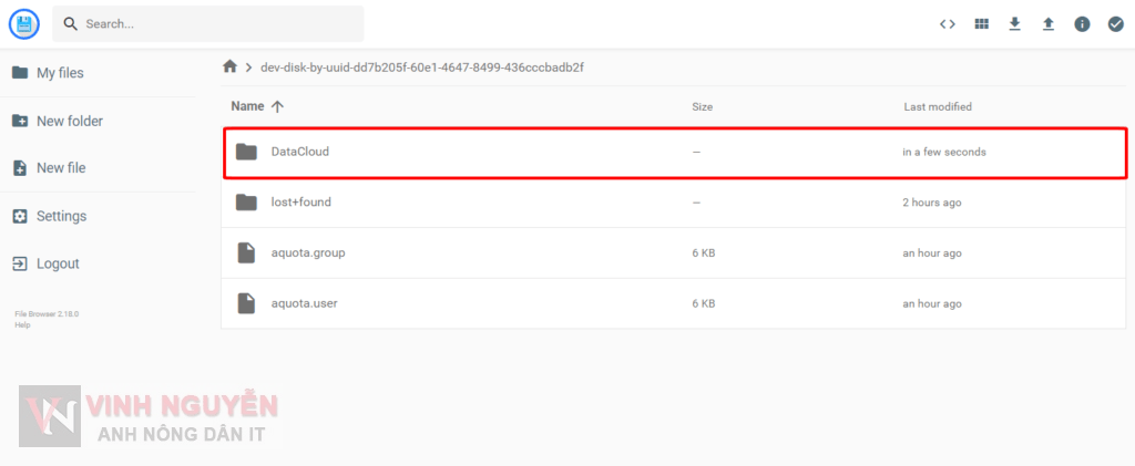 OpenMediaVault (OMV) – NextCloud