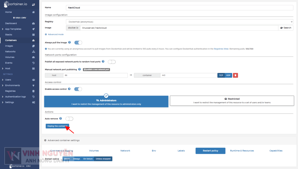 OpenMediaVault (OMV) – NextCloud