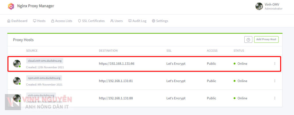 OpenMediaVault (OMV) – NextCloud