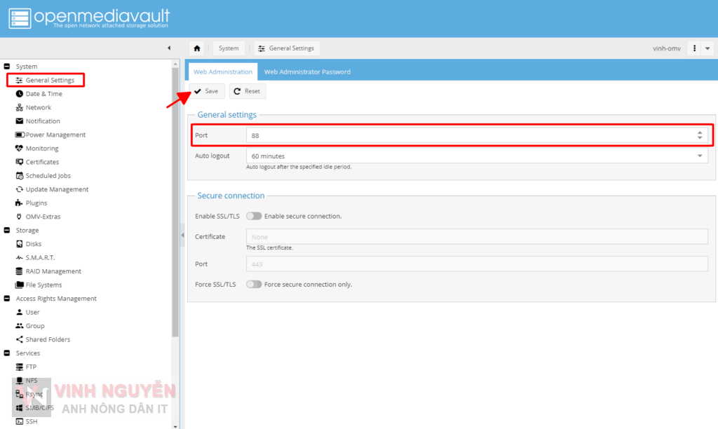 OpenMediaVault (OMV) – Nginx Proxy Manager