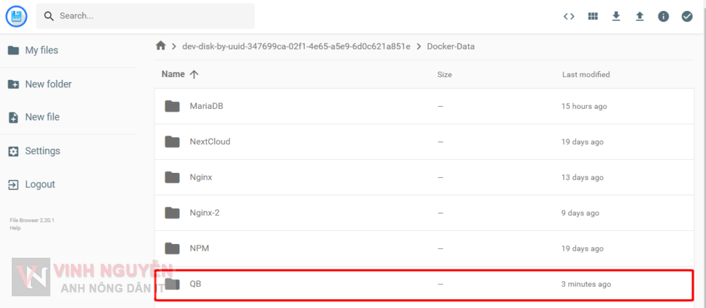 OpenMediaVault (OMV) - QBittorrent
