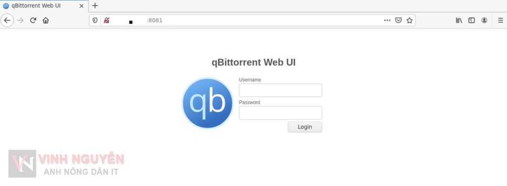 OpenMediaVault (OMV) - QBittorrent