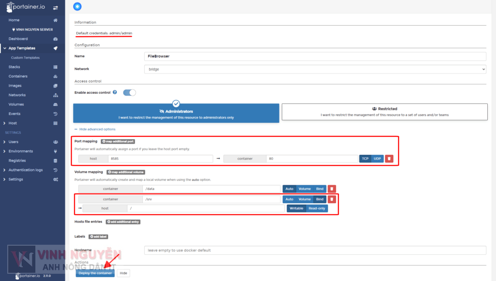 Synology NAS File browser